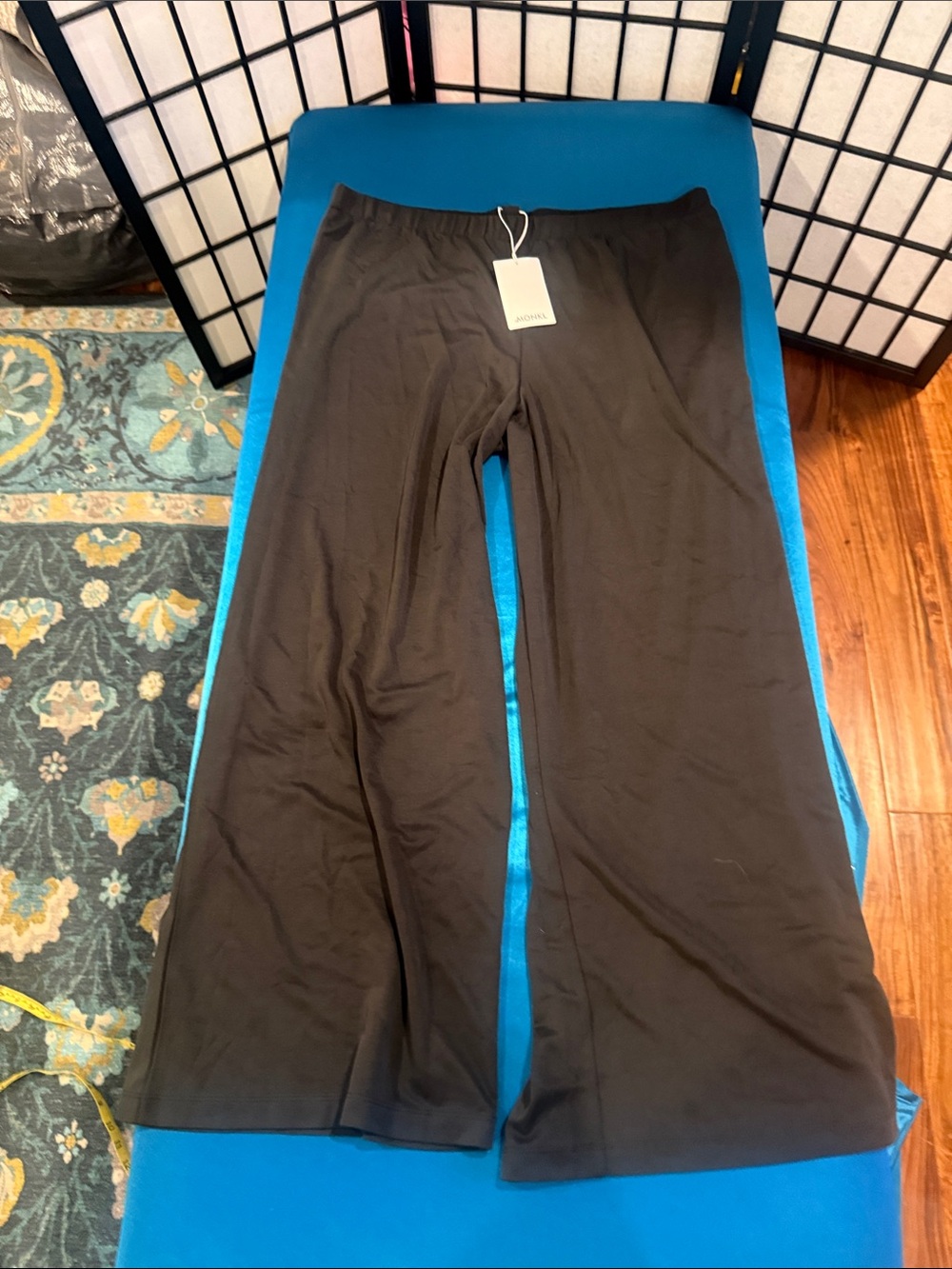 Women’s Black Wide-Leg Bottoms - Unbranded